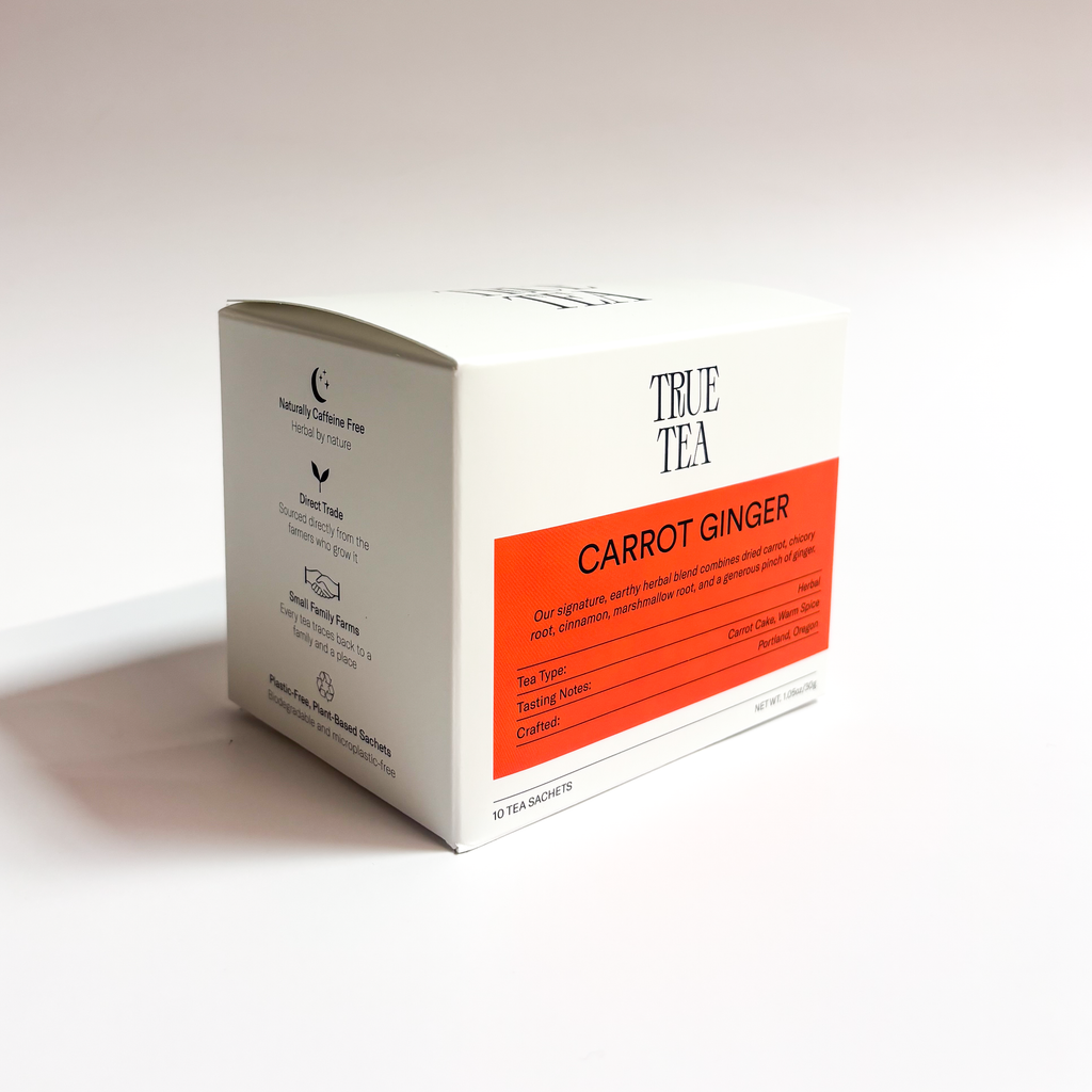 NEW! Carrot Ginger Tea Sachets
