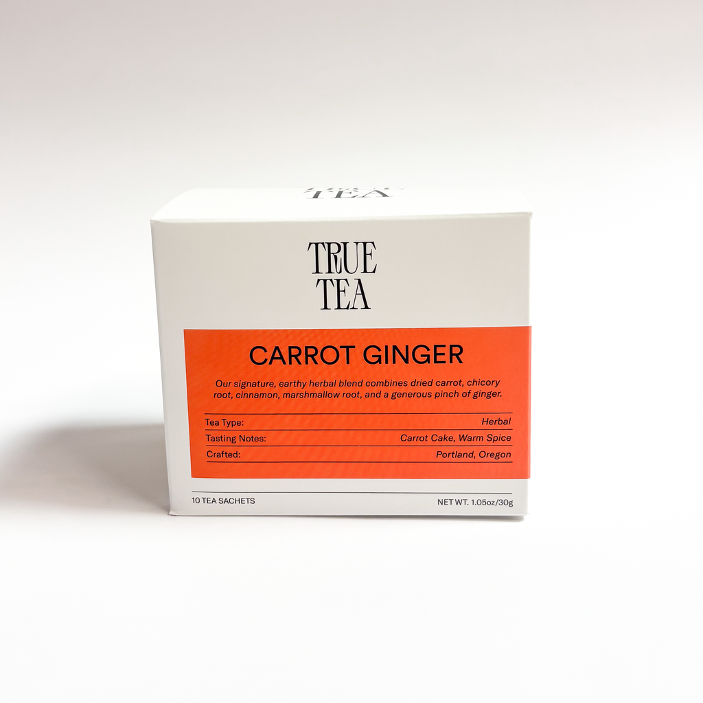 NEW! Carrot Ginger Tea Sachets