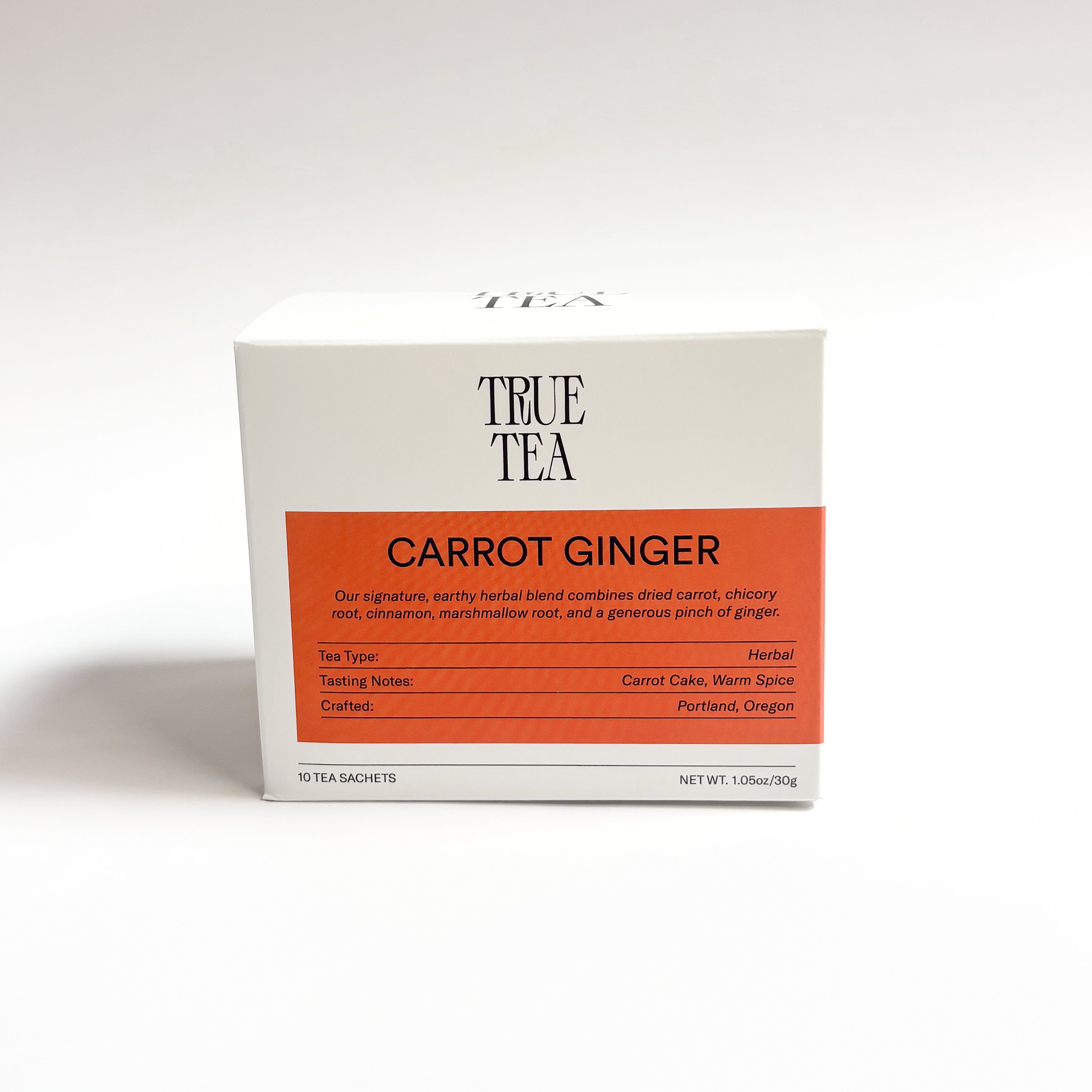 NEW! Carrot Ginger Tea Sachets