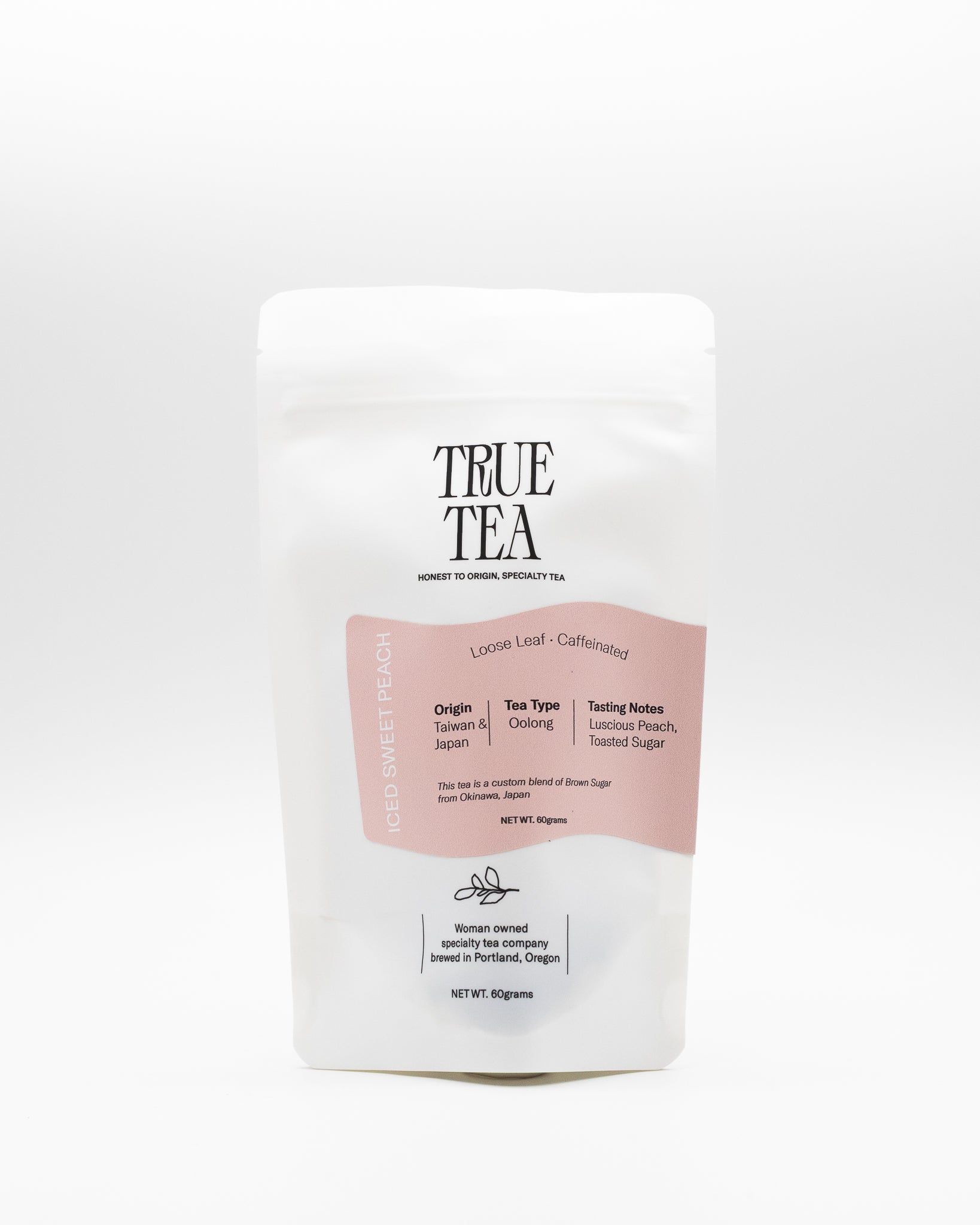 Iced Sweet Peach Oolong